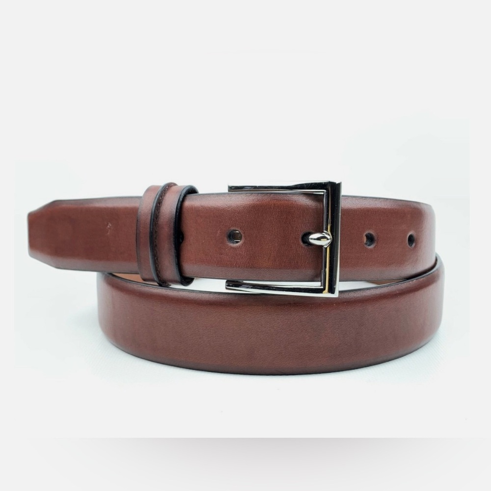Cole HAAN Men’s brown genuine leather belt size 44/110